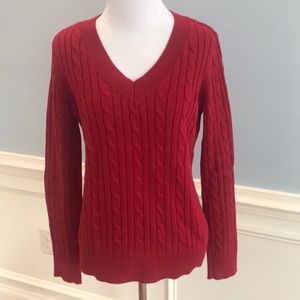 EUC Chaps Vneck sweater